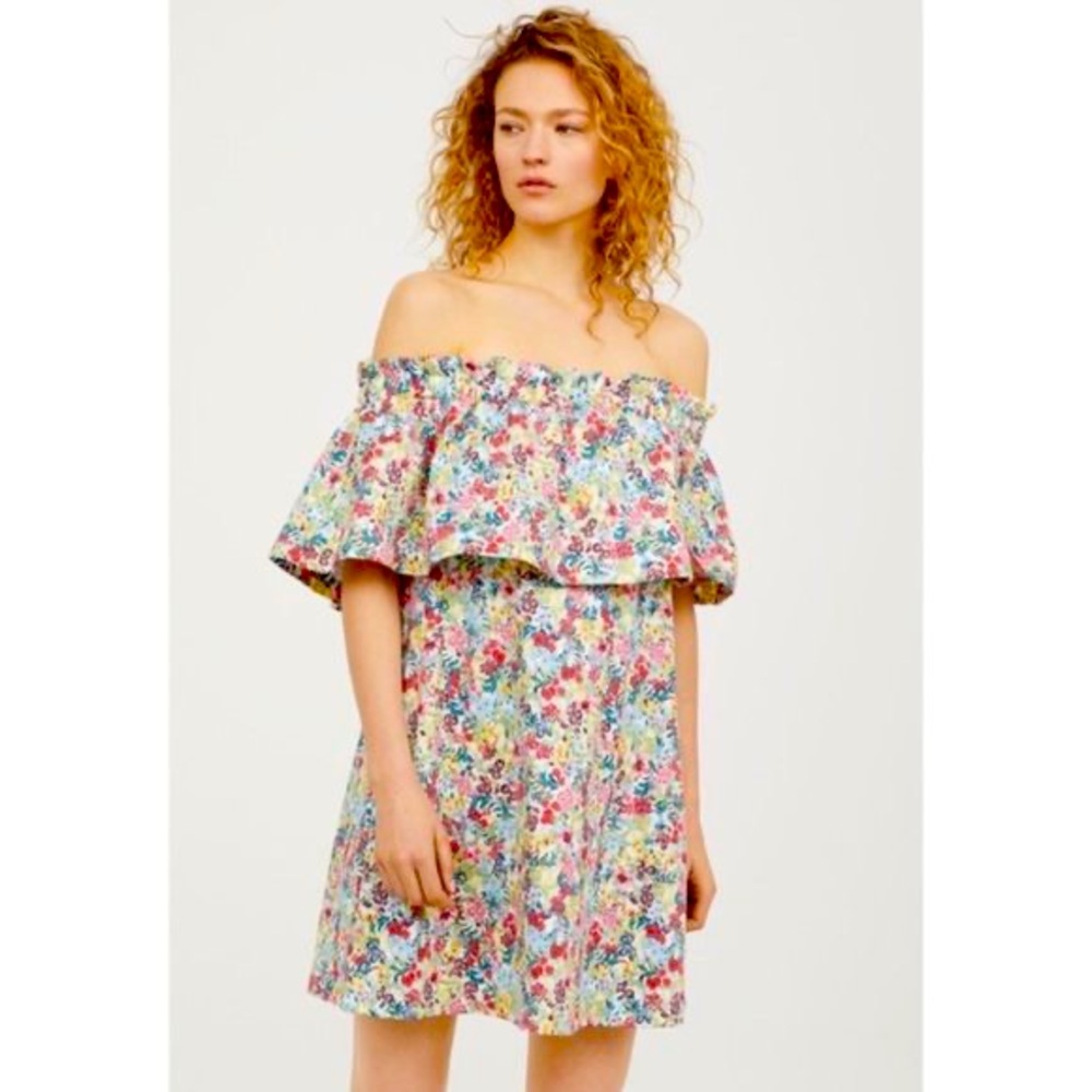 H & M 🌺 Floral Off-Shoulder Dress NWT SIZE: XL